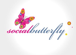 Social-butterfly-background